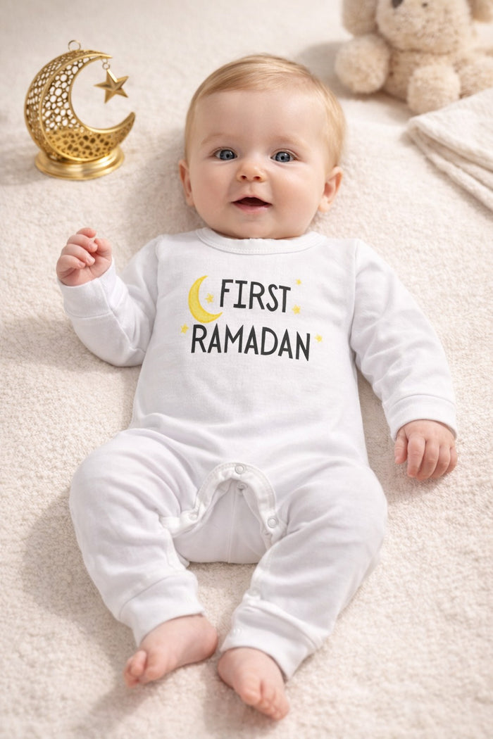 My First Eid & Ramadan Full Romper (0-12M)