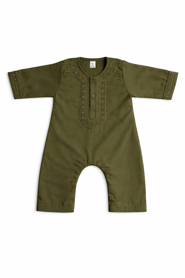 Infant Kurta Romper (0-12M)