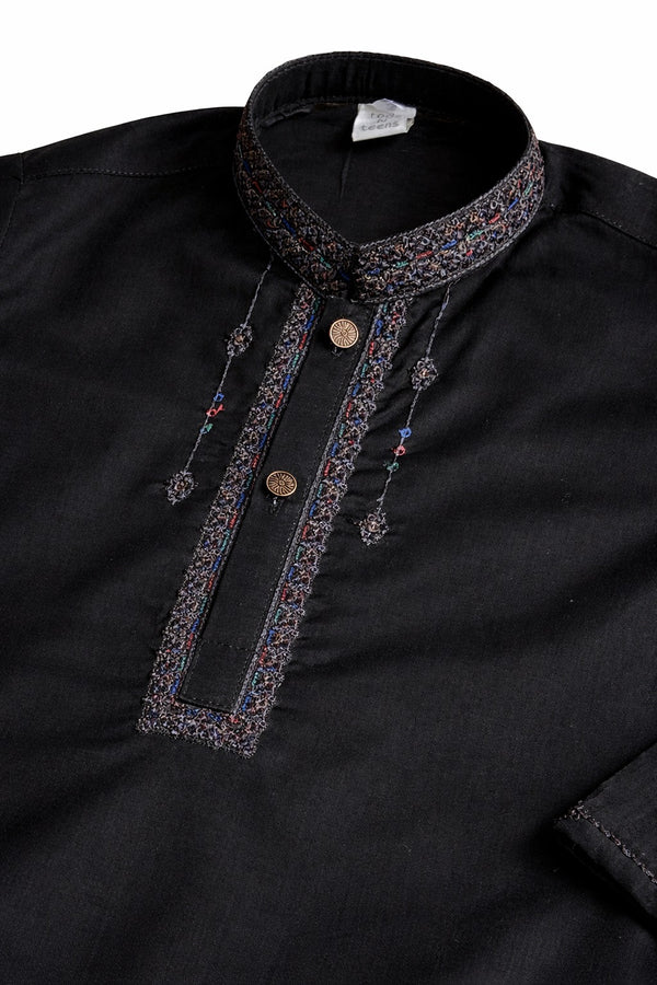 Black Lawn 2 piece set (6M-7Y)