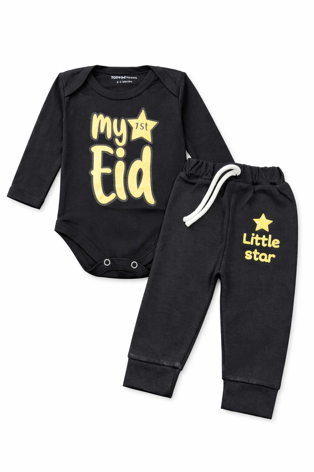 Eid & Ramadan Bodysuit + Trouser Set (0-12M)