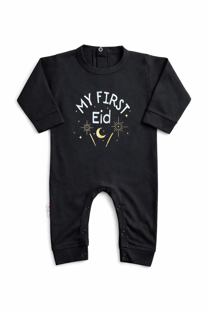 My First Eid & Ramadan Full Romper (0-12M)