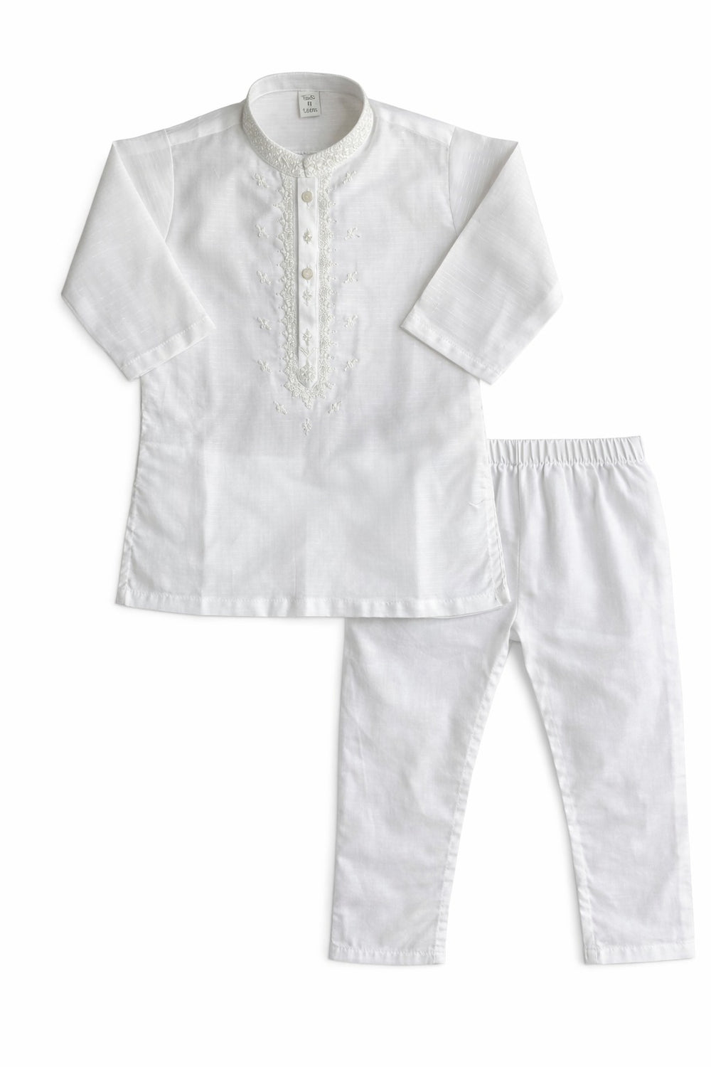 White Lawn 2 piece set (6M-7Y)