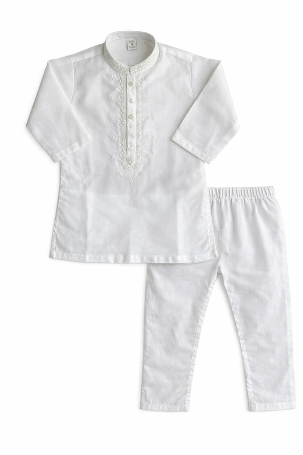 White Lawn 2 piece set (6M-7Y)