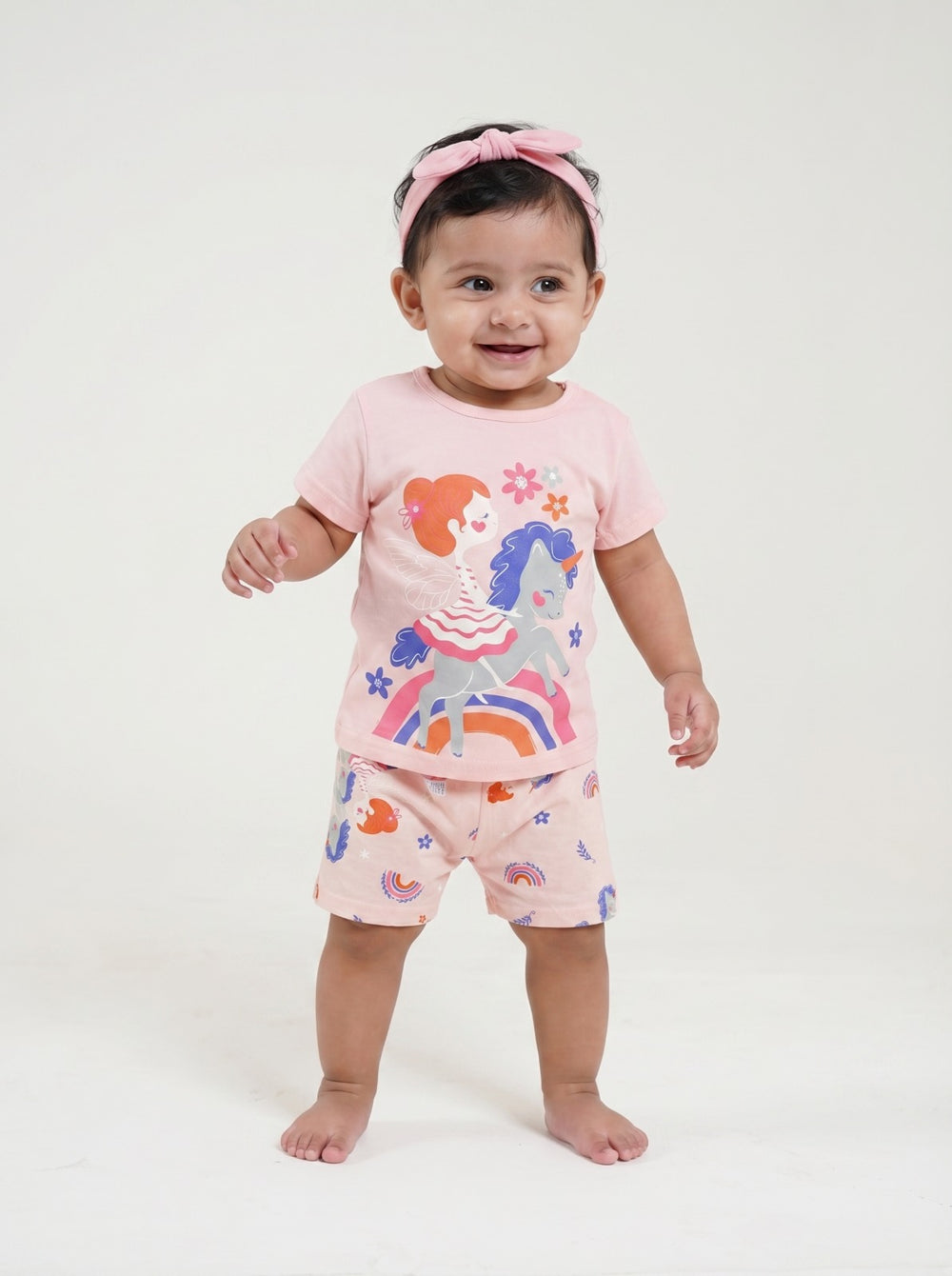 2 pc Summer Short + Shirt Set (12-36M)