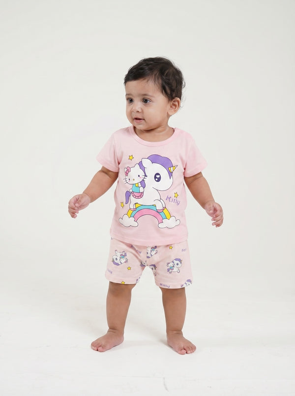 2 pc Summer Short + Shirt Set (12-36M)