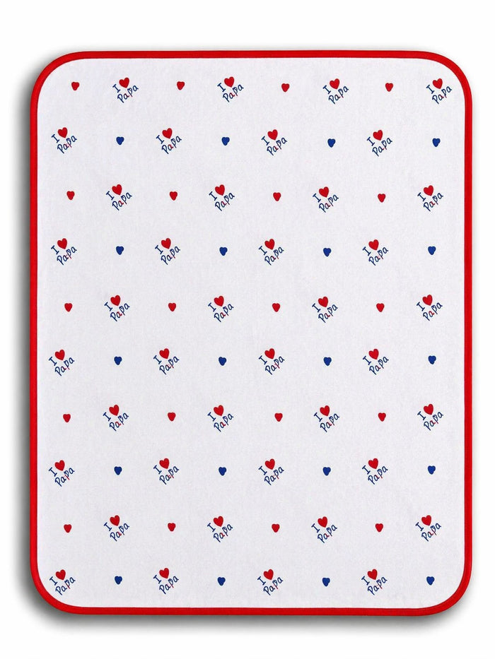 I love papa & mama Cotton Wrap Sheet