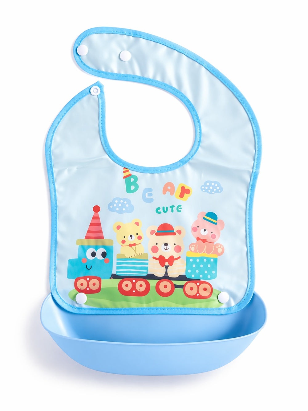 Bibs with Plastic Tray