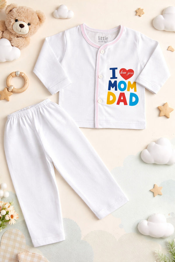 Thai I love Mom & dad 2pc set (6-12M)