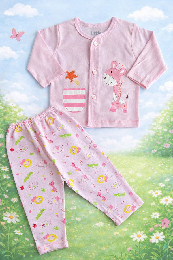 Thai Giraffe Baby 2pc set (6-12M)