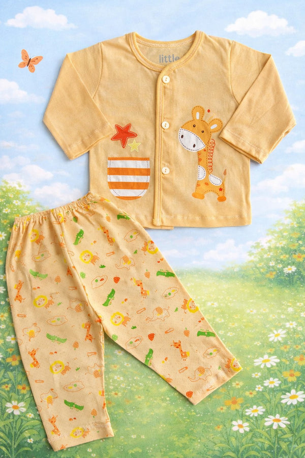 Thai Giraffe Baby 2pc set (6-12M)