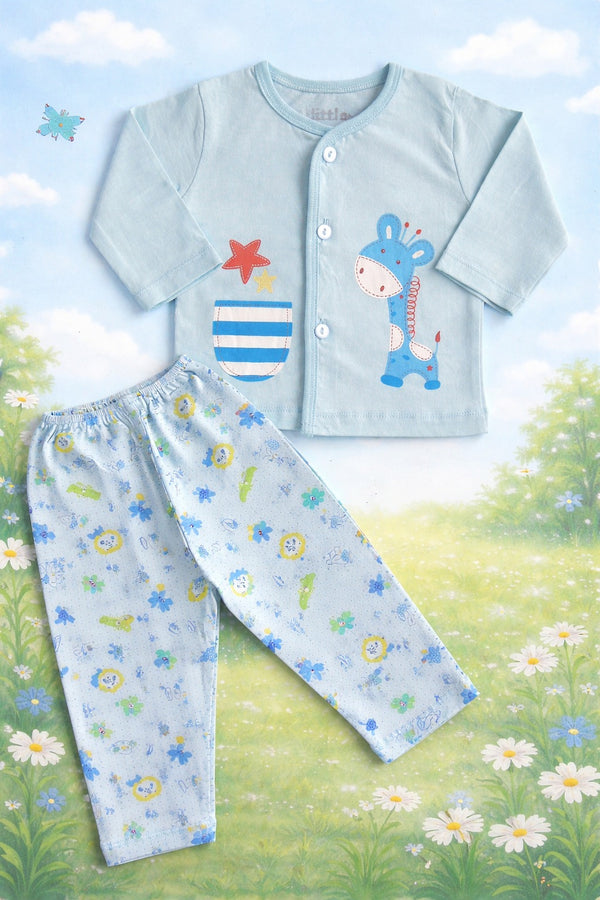 Thai Giraffe Baby 2pc set (6-12M)