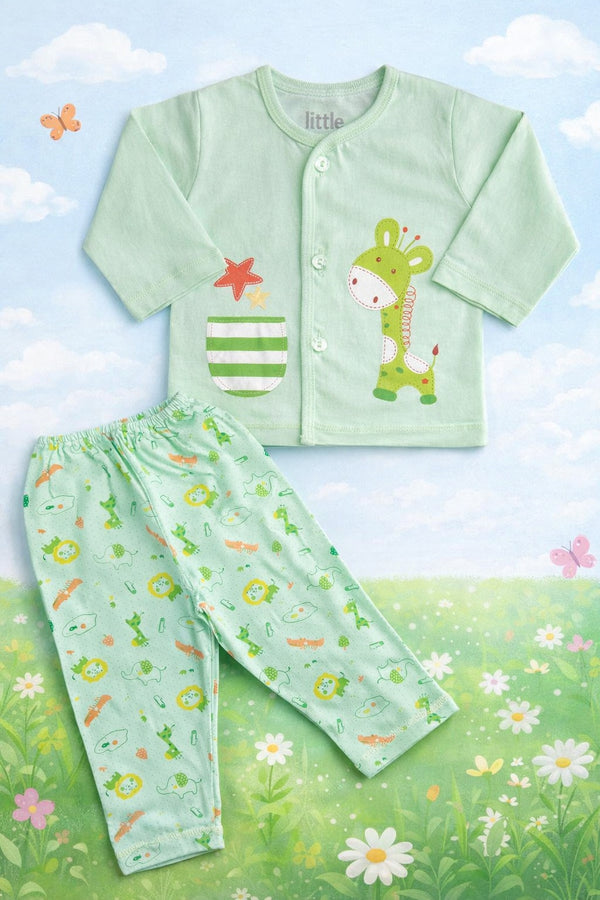 Thai Giraffe Baby 2pc set (6-12M)