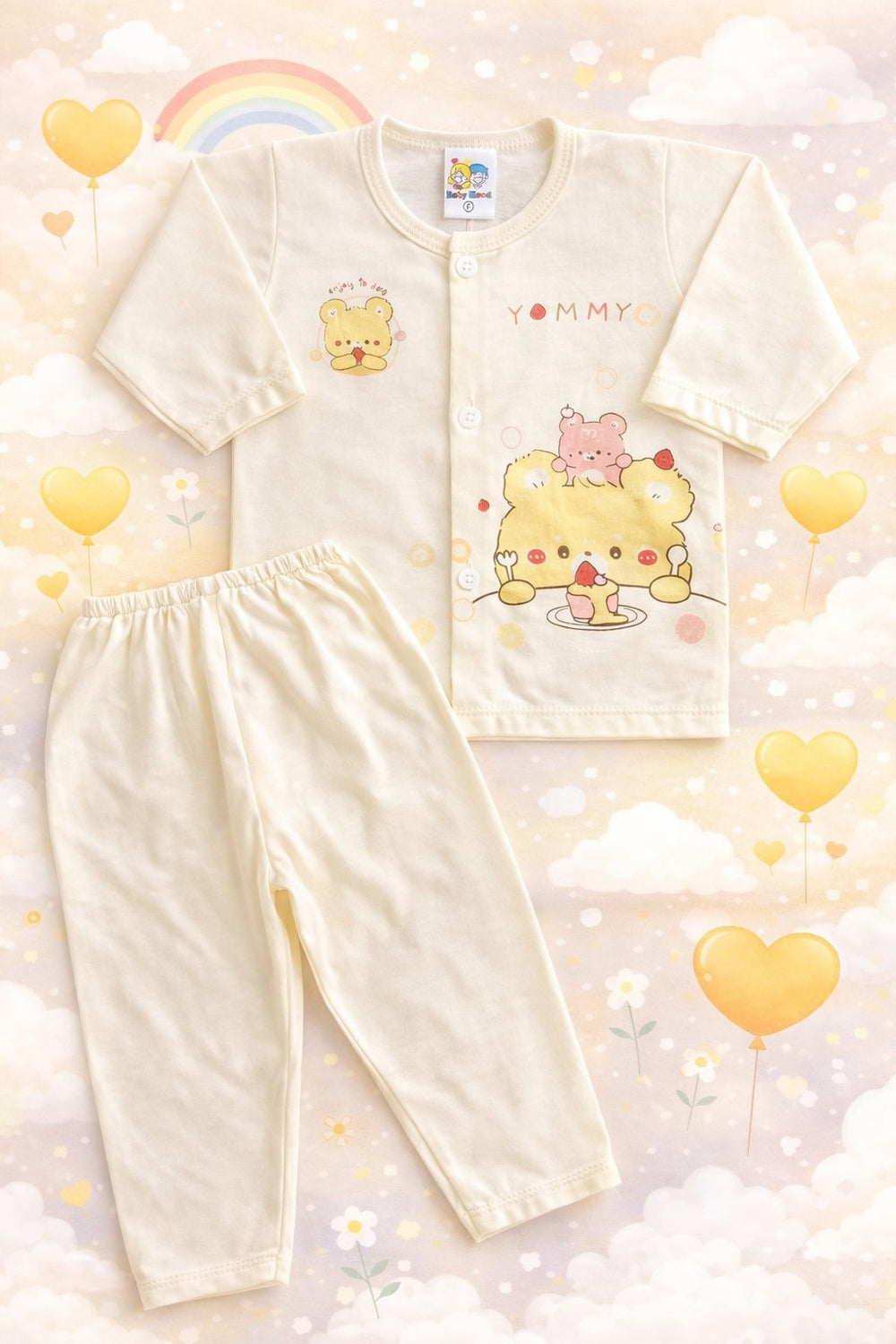 Thai Yommy baby 2pc set (6-12M)