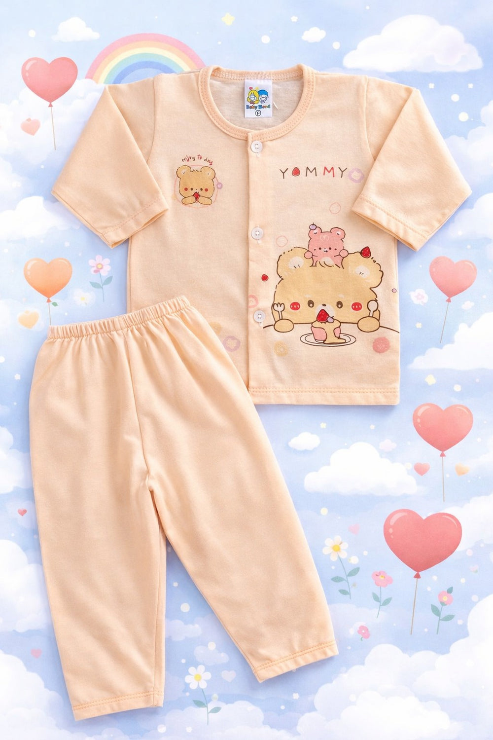 Thai Yommy baby 2pc set (6-12M)