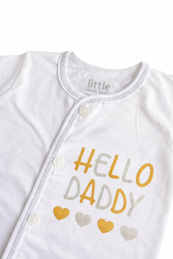 Thai Hello Mommy & Daddy 2pc set (6-12M)