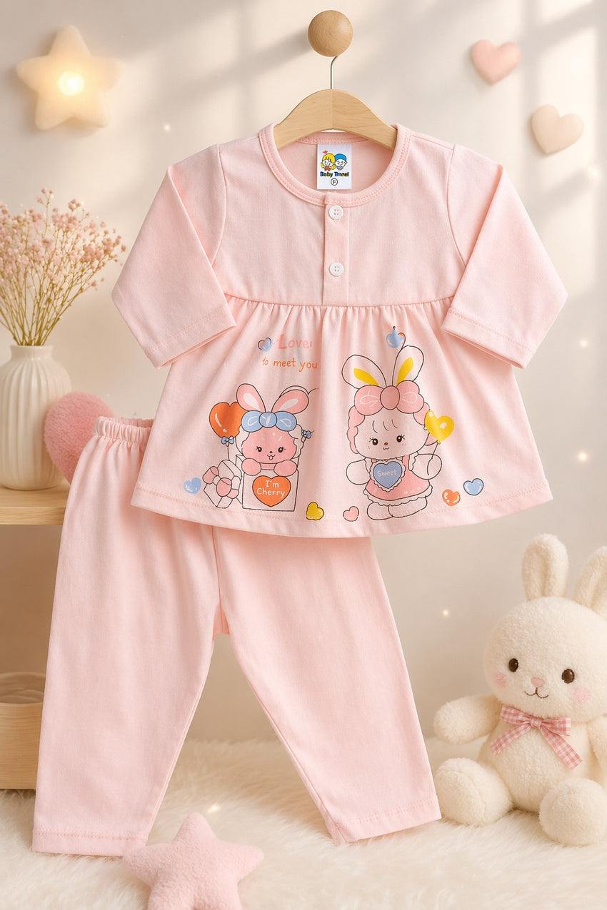Thai Cute Rabbit 2pc Set (6-12M)