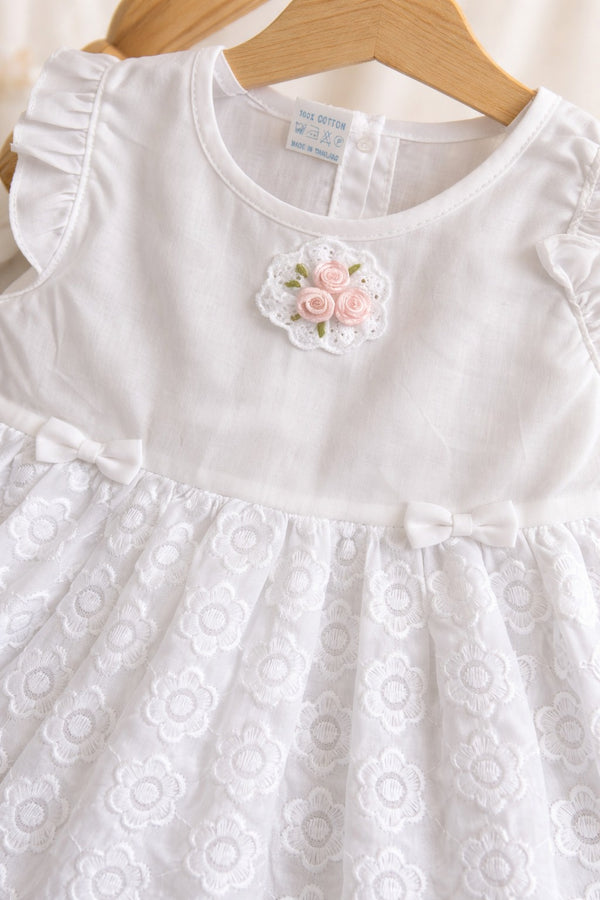 Thai Pink Bow Frock (6-12M)
