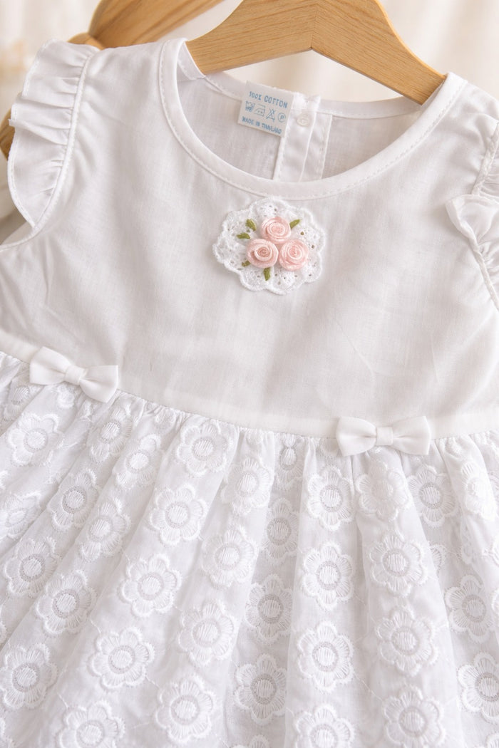 Thai Pink Bow Frock (6-12M)