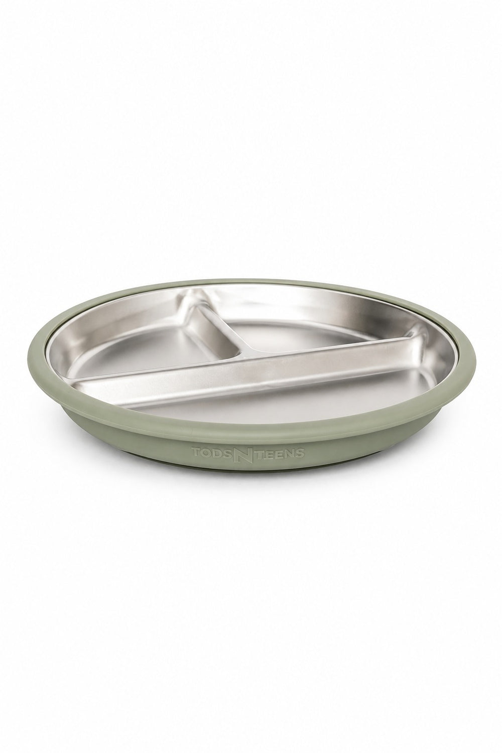Stainless Steel + Silicone Suction Plate