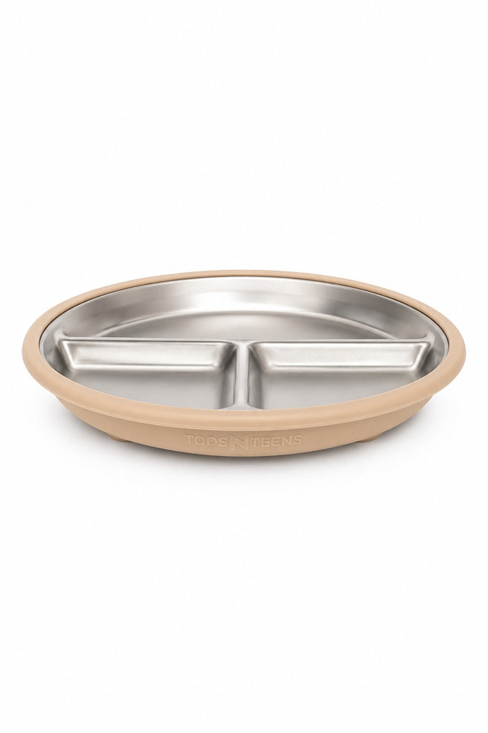 Stainless Steel + Silicone Suction Plate