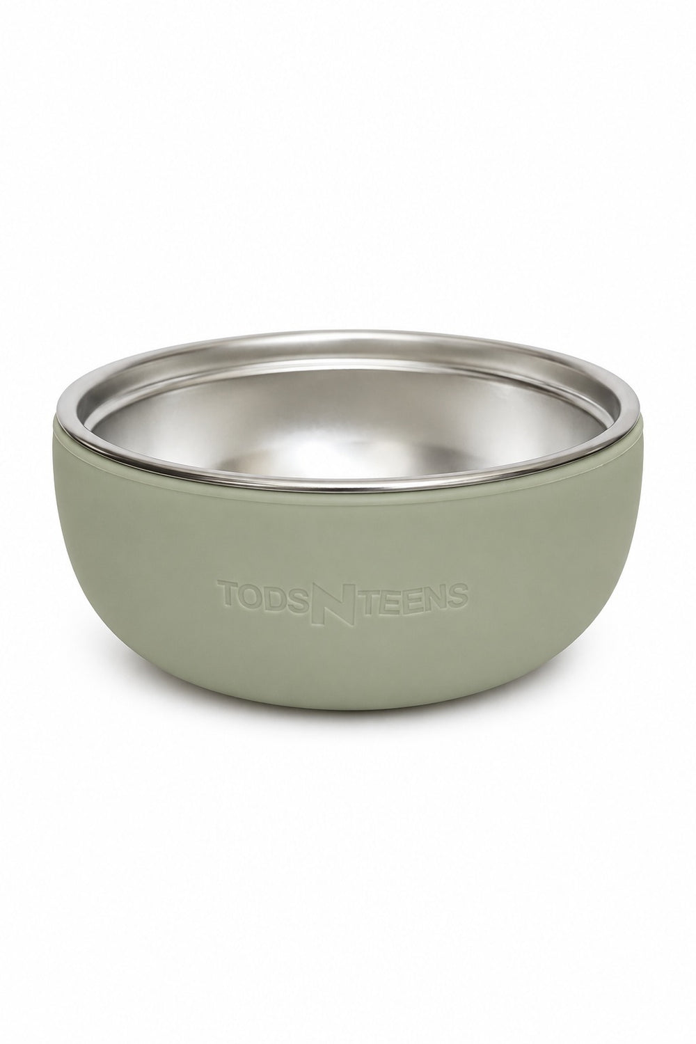 Stainless Steel + Silicone Snail Bowl