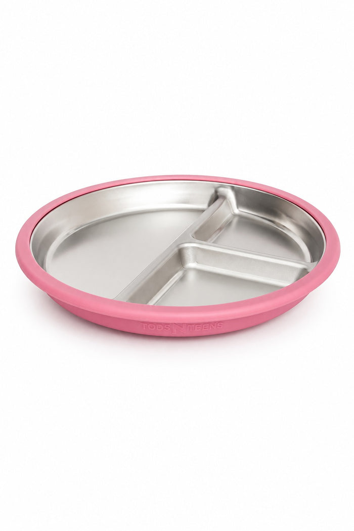 Stainless Steel + Silicone Suction Plate