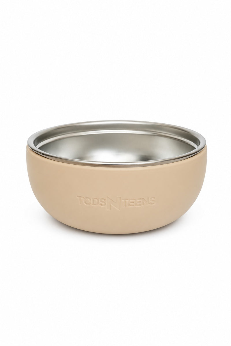 Stainless Steel + Silicone Snail Bowl
