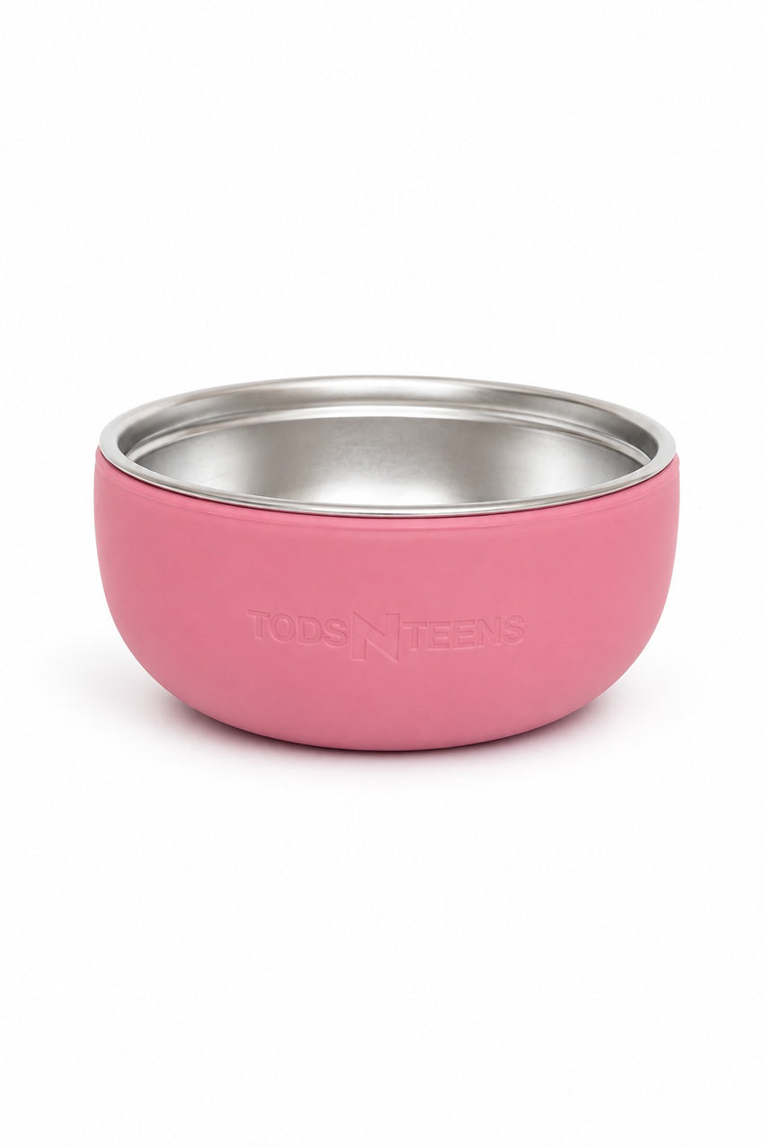Stainless Steel + Silicone Snail Bowl