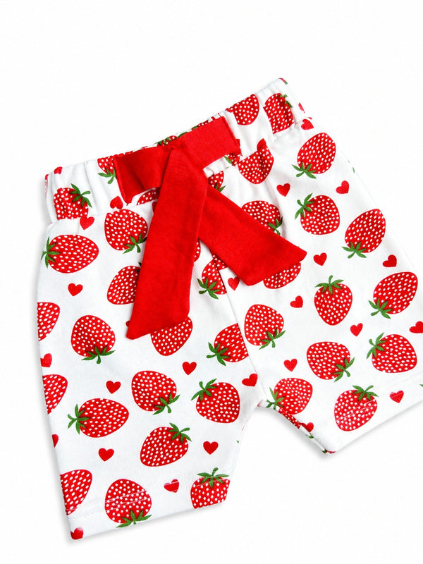 Infant Girl Graphic Short & Bodysuit (6-24M)