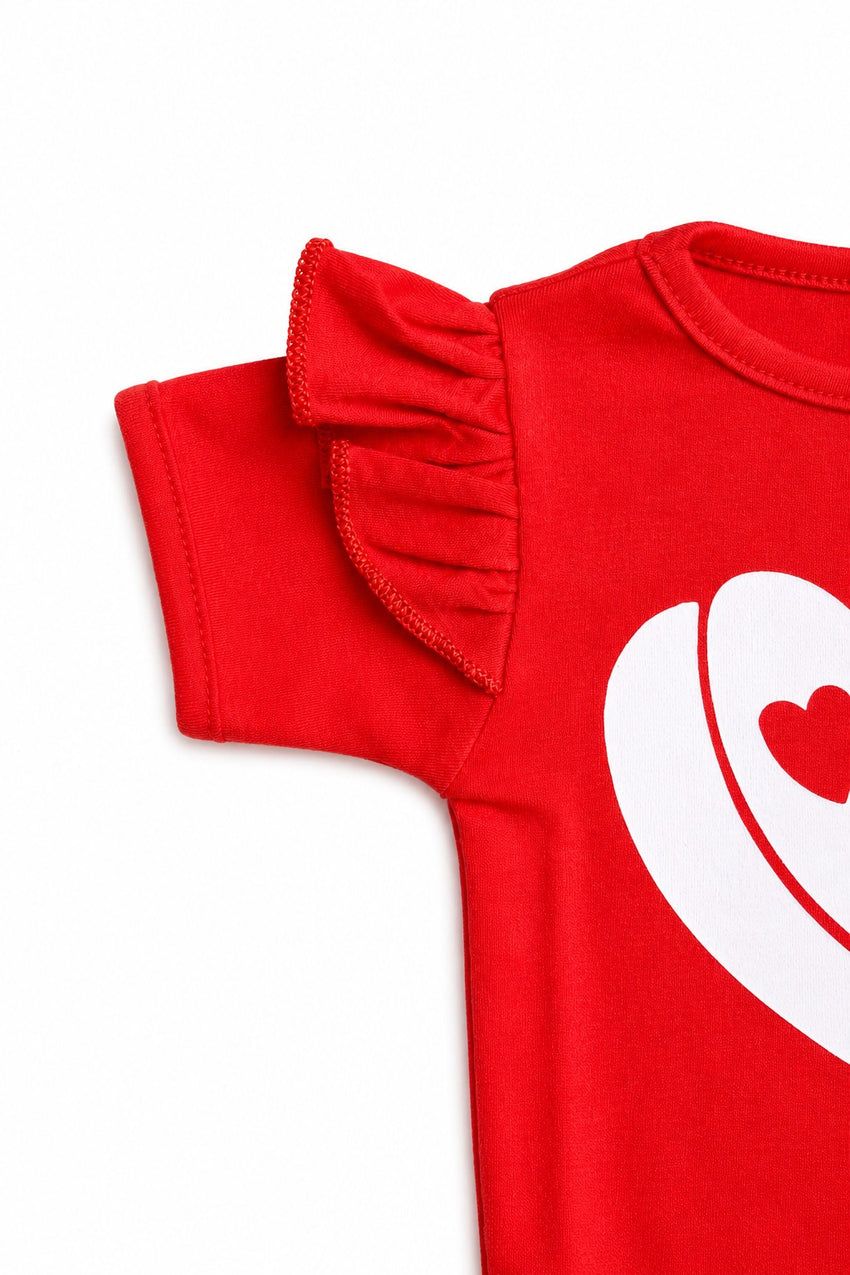 Infant Girl Graphic Short & Bodysuit (6-24M)