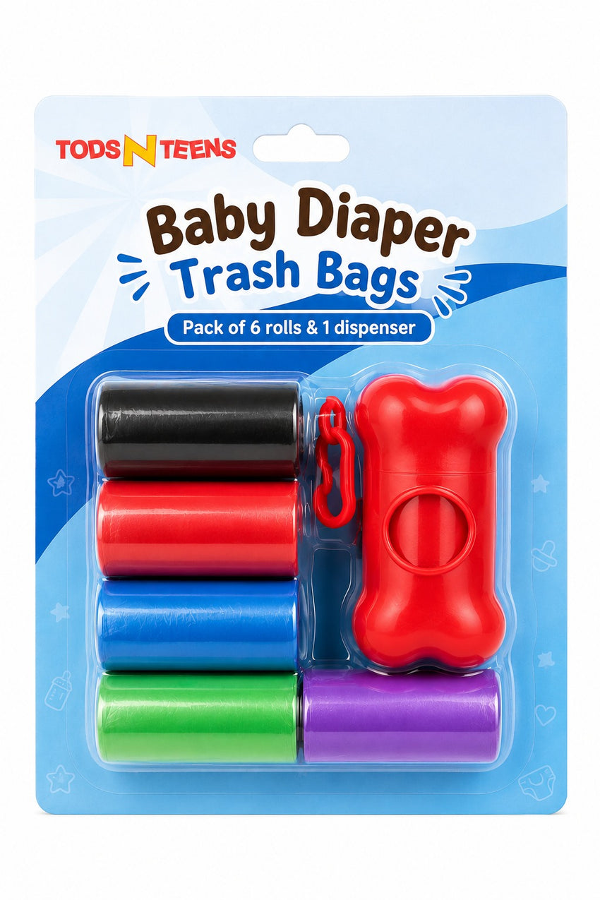 Pack of 6 Disposable Rolls & 1 Dispenser