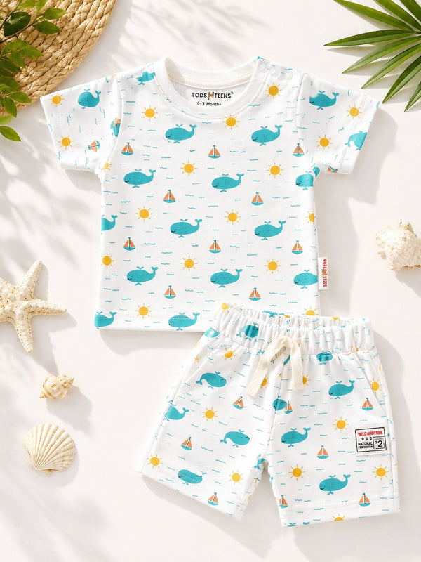 Infant Shorts & TShirt Set (0-12M)