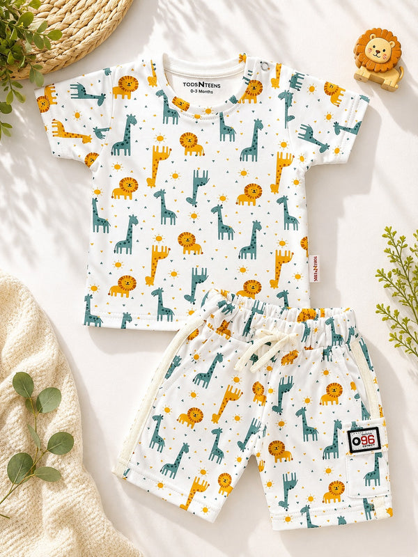 Infant Shorts & TShirt Set (0-12M)