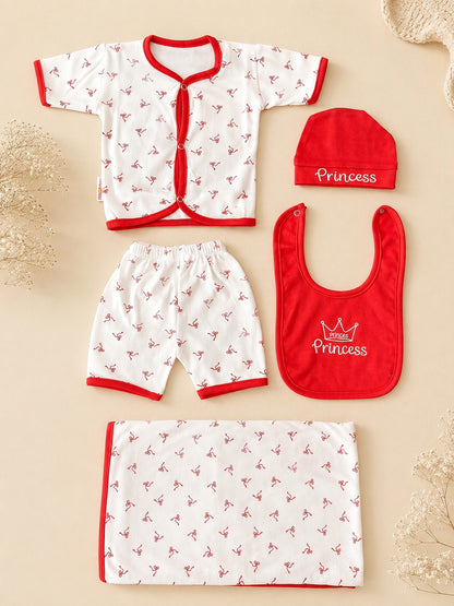 5 Piece Baby Summer Starter Set (0-3M)