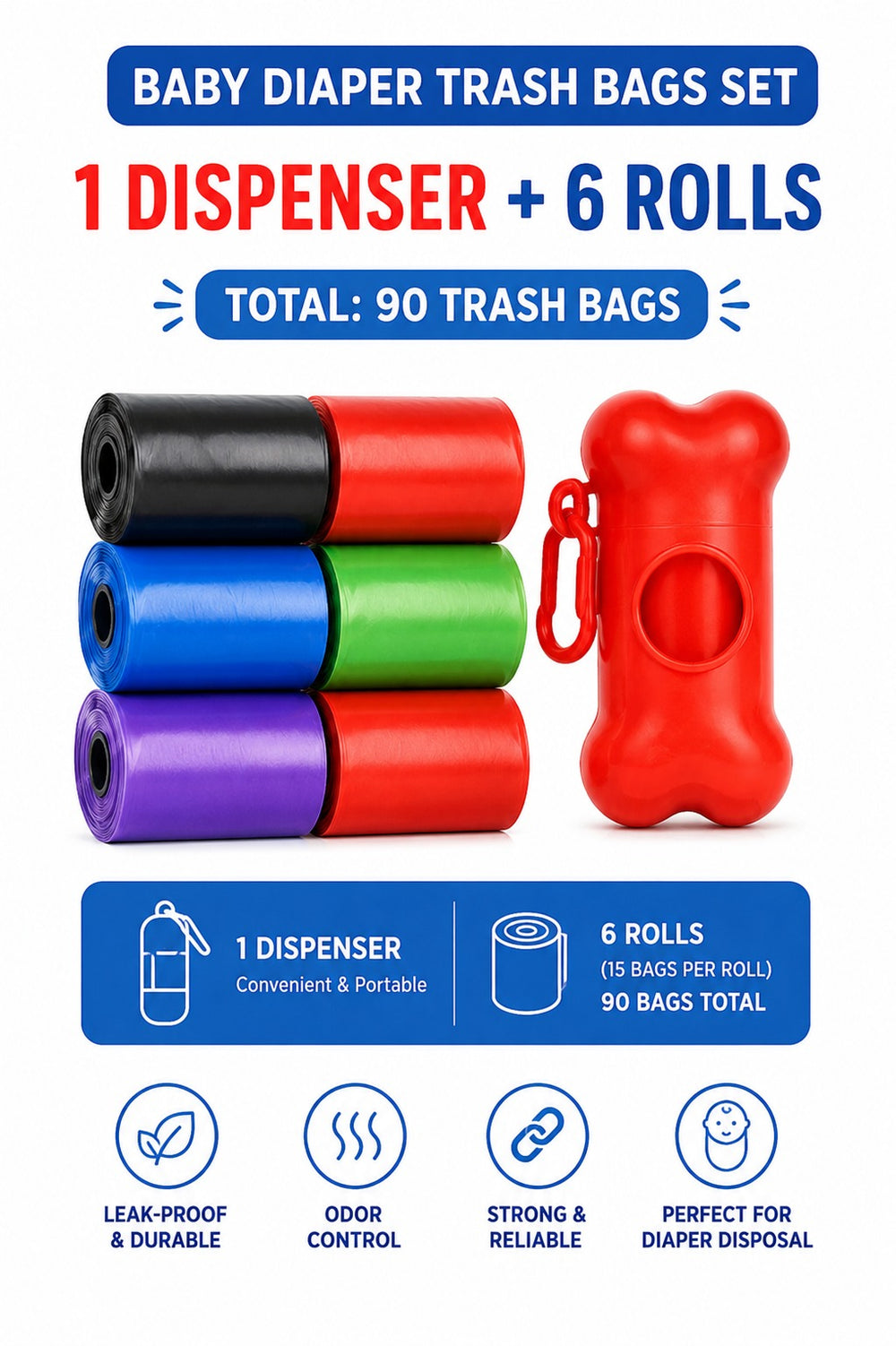 Baby Diaper Trash Bags