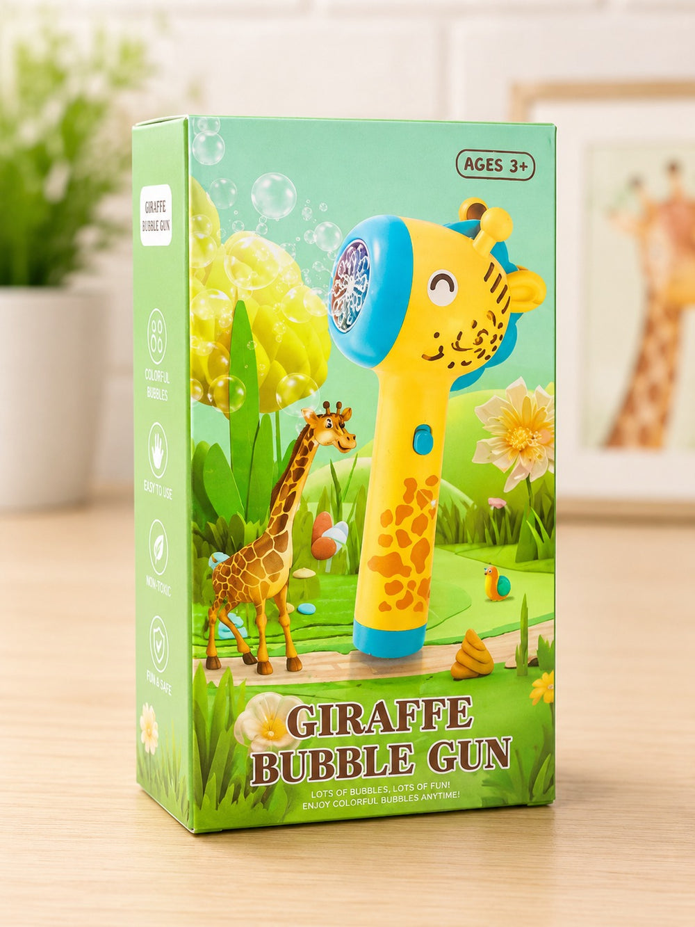 Imported Giraffe Bubble Gun