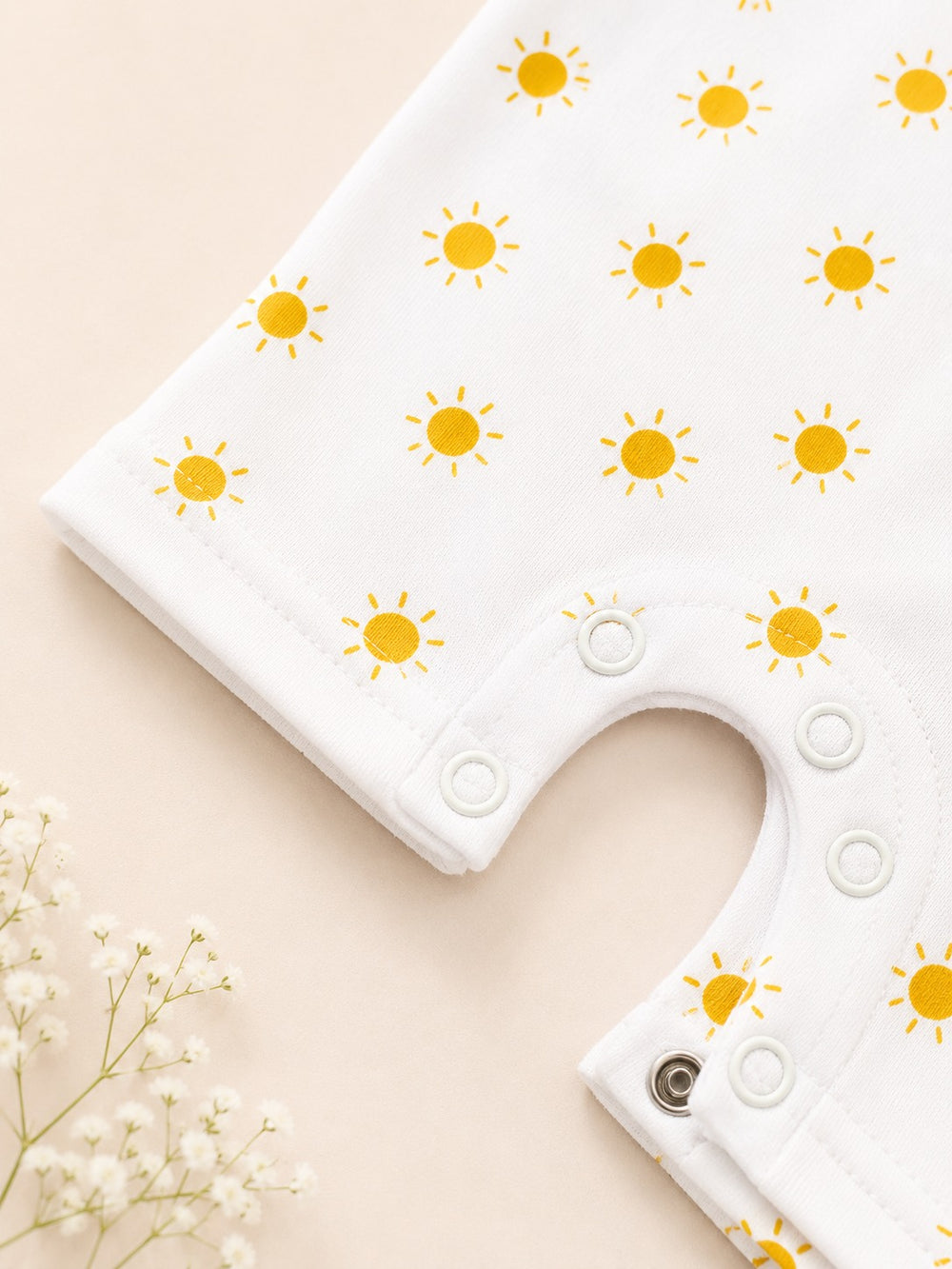 Summer Polo Romper (0-12M)
