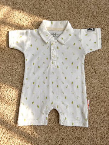 Summer Polo Romper (0-12M)