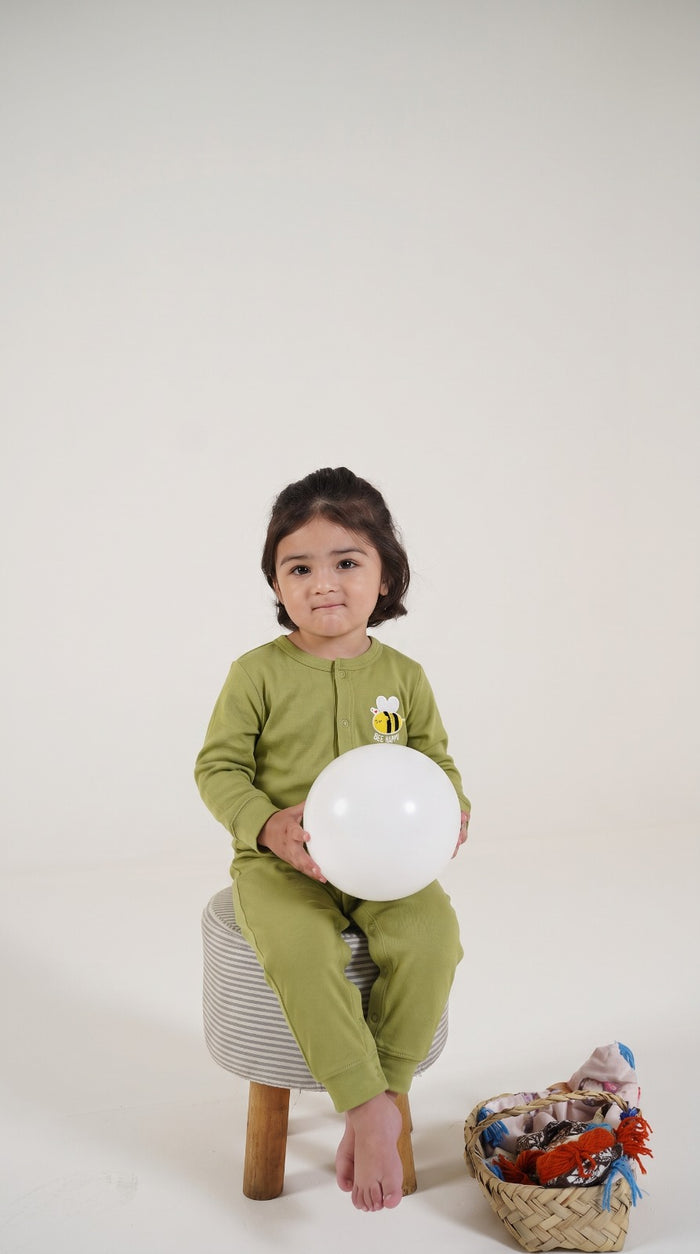 Pack of 3 Nature Sleepsuits (0-24M)