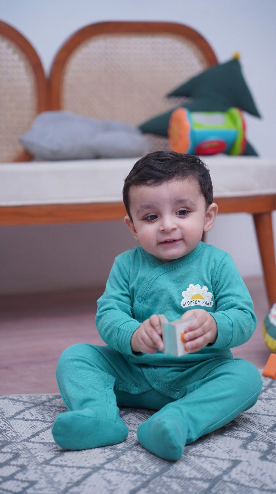 Pack of 3 Coastal Sleepsuits (0-24M)