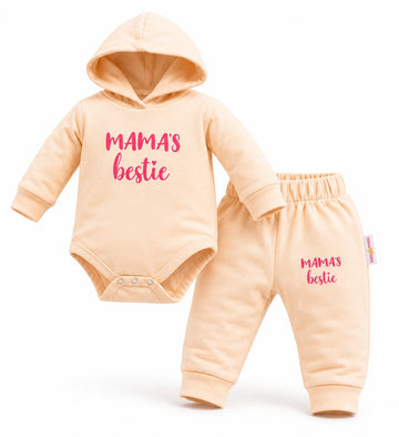 Hooded Bodysuit & Trouser Set (6-36M)
