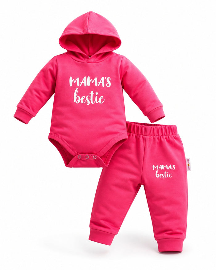 Hooded Bodysuit & Trouser Set (6-36M)