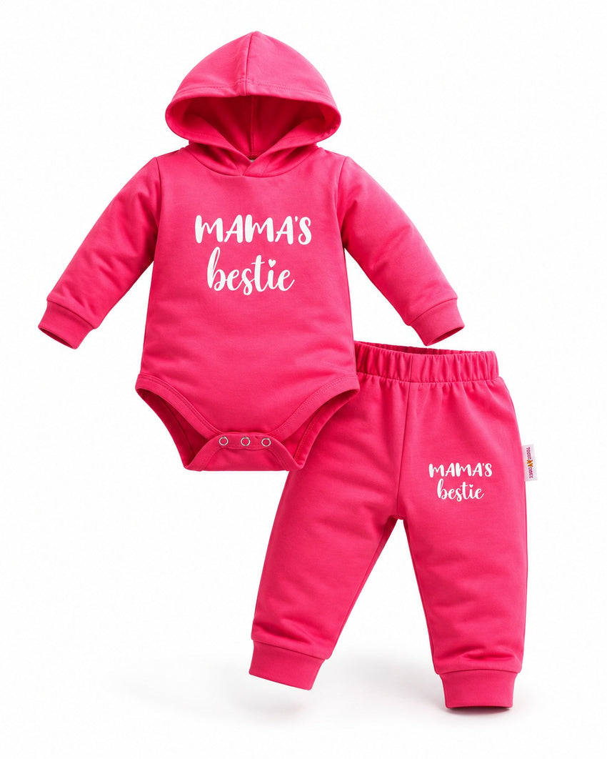 Hooded Bodysuit & Trouser Set (6-36M)