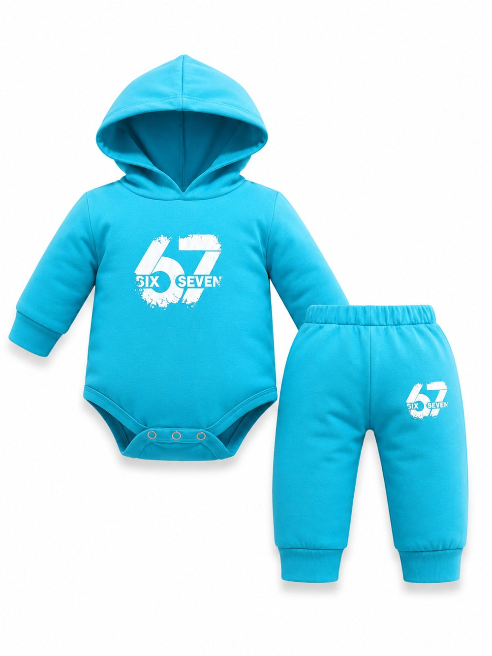 Hooded Bodysuit & Trouser Set (6-36M)