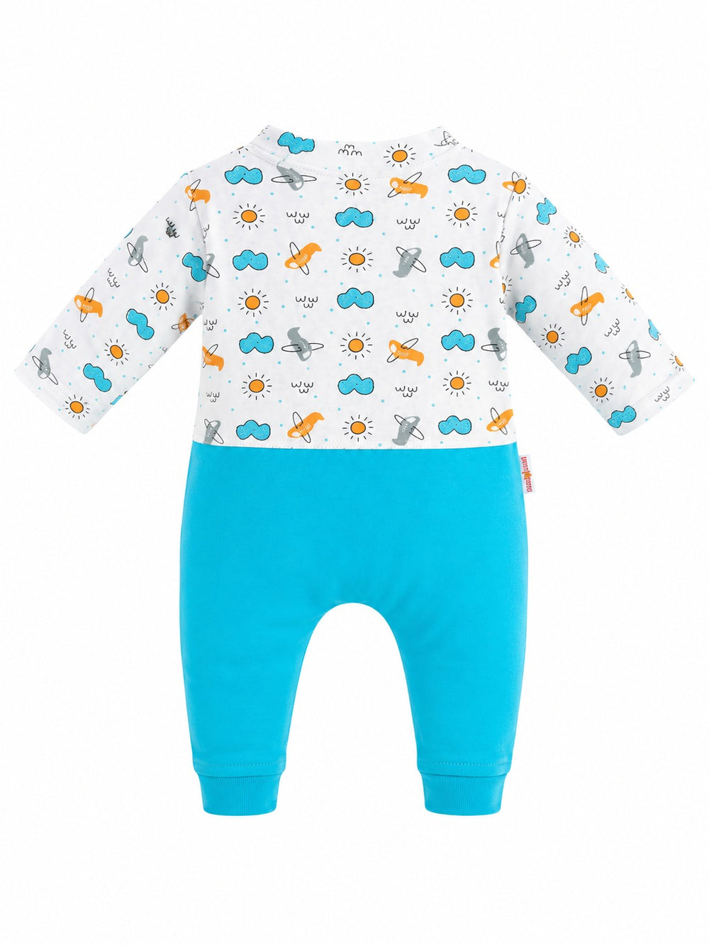 Tuxedo Full Romper (0-12M)
