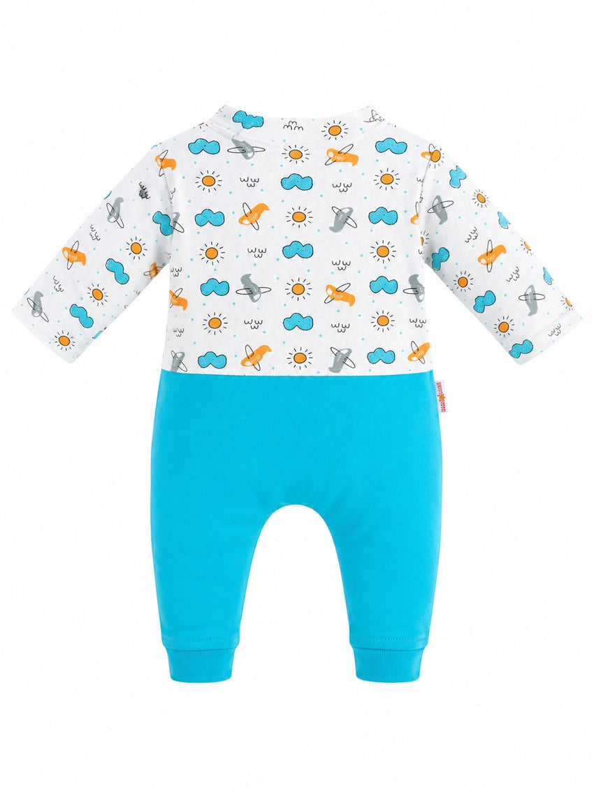 Tuxedo Full Romper (0-12M)