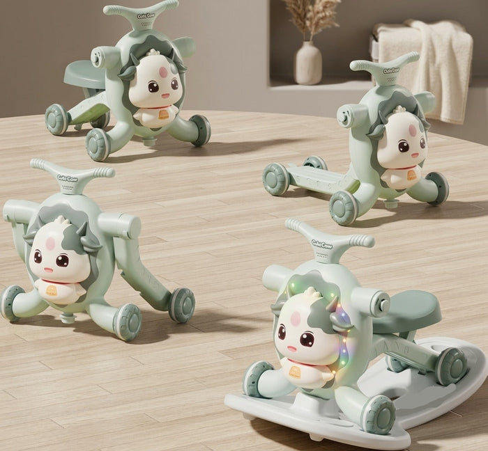 Imported 3-in-1 Multifunctional Rocking + Push on Car - 999