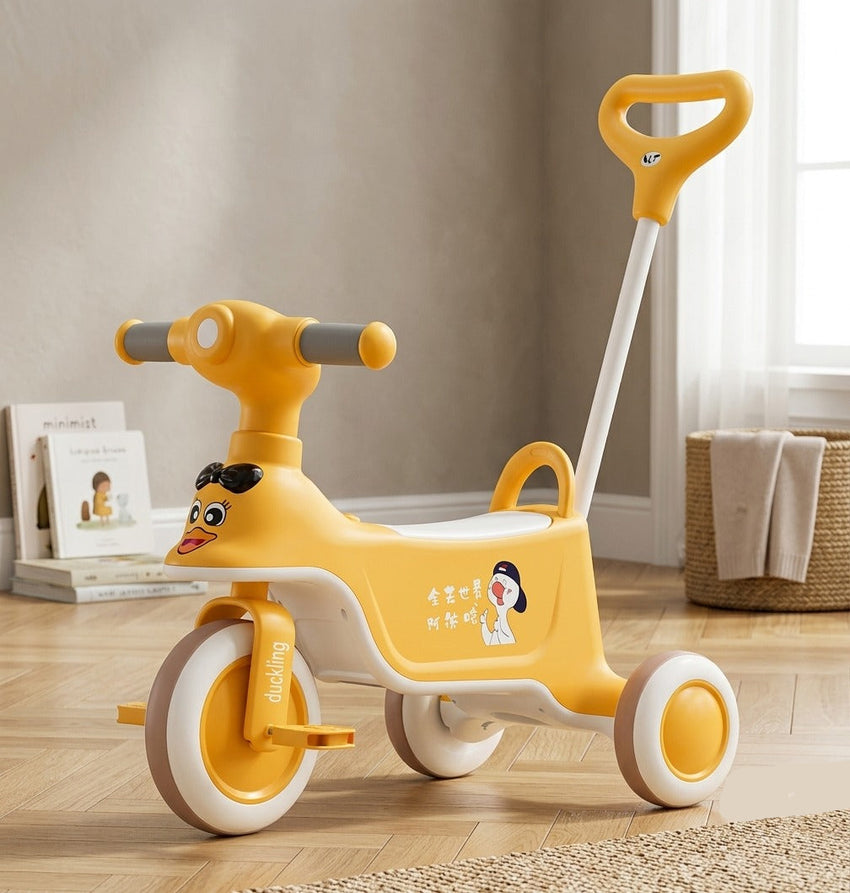 Imported Duck Theme Cycle With Parent Handle - T216