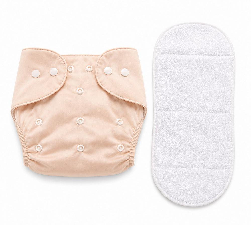 Solid Reuseable Diapers 0-5Y