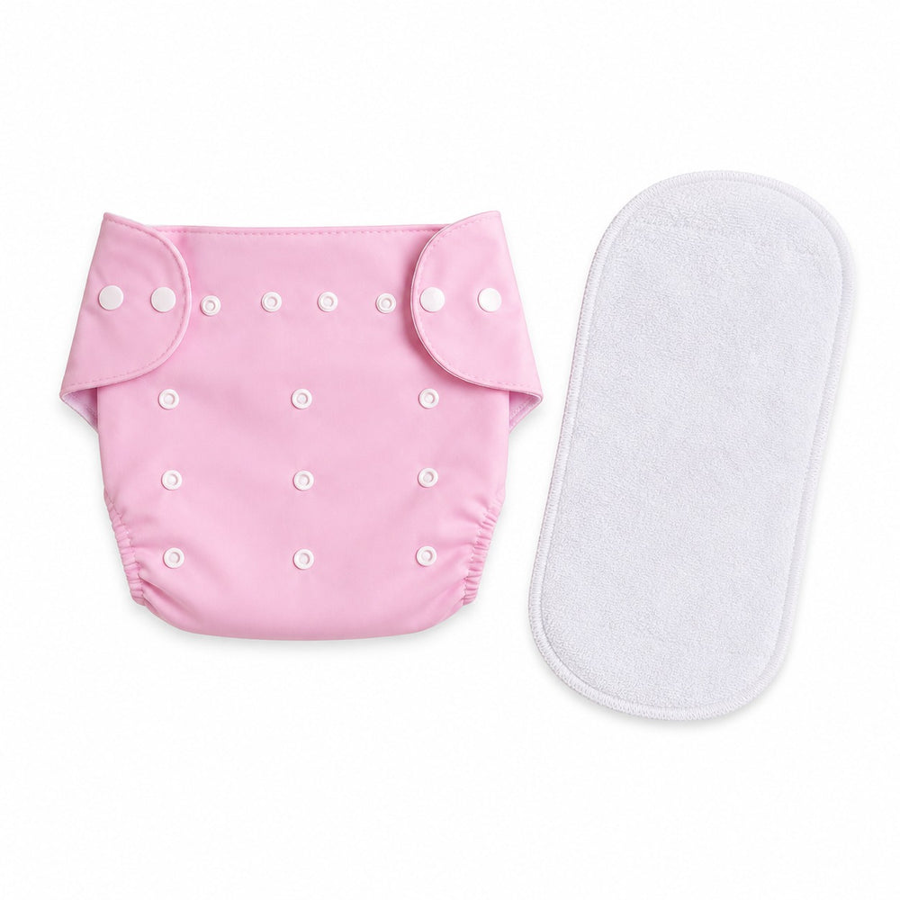 Solid Reuseable Diapers 0-5Y